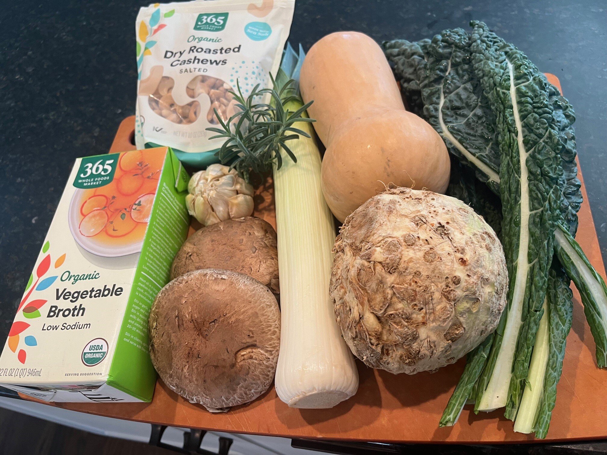 A Creamy Soup Full of Vegetables Not Heavy Cream